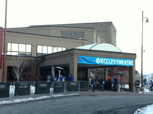 Eccles Theater is one of several theaters around Park City that screen Sundance films. (Credit: John Brown)